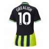 Manchester City Jack Grealish #10 Auswärtstrikot 2024-25 Kurzarm